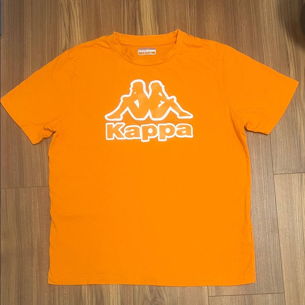 Kappa Orange Tee with White Logo